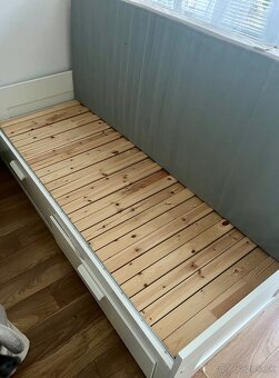 Predám posteľ BRIMNES a matrac VANNAREID (IKEA) - 2