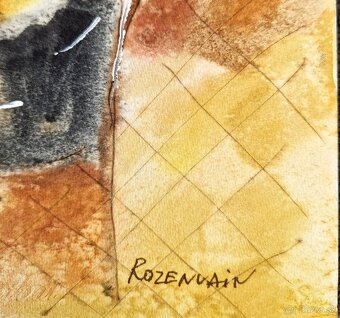 Michael Rosenwein - Koncert c mol (Akvarel), figurativne um. - 2