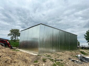 Pozinkovaná plechová hala 11×6 m - 2