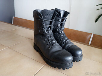 Panska vojenska kozena obuv Nemeckej armady. - 2