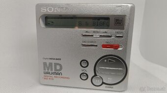 Sony MD walkman MZ-R70 MiniDisc s original príslušenstvom - 2