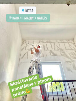 Maliarske a natieračské práce – top kvalita,profesionalita - 2
