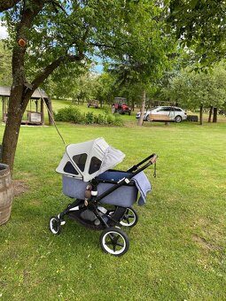 Bugaboo Fox3 vo farbe Grey melange - dvojkombinacia - 2