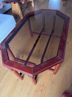 Konferenčný stolík z masivu - 2