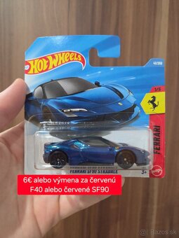 VÝMENA FERRARI HOT WHEELS (2025/26) - 2