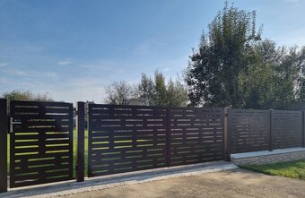 Kovové vstupné brány. - 2