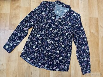 Dámska kvietkovaná blúzka - 2
