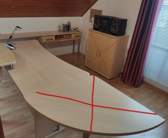 Kancelárský písací stôl POINT - 2