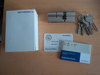 Bezpečnostná vložka Dormakaba AP2Pro 80/30+50 - 2