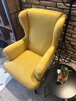 Predám žlté kreslo - Sconto - 2