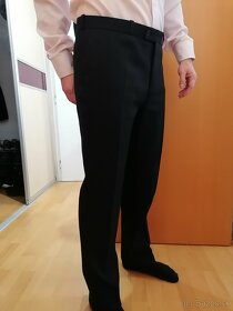 Oblekové nohavice 2ks čierne a sivé ADAM veľkosť 36 - 2