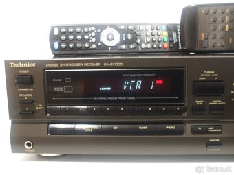 200W receiver = zosilnovac s tunerom TECHNICS SA-GX130 JAPAN - 2
