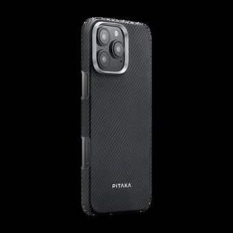 Pitaka MagEZ Case Pro 4 Black/Grey Twill iPhone 16 Pro Max - 2