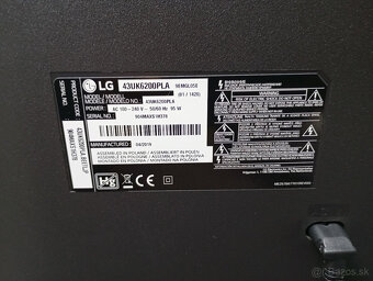 LG43UK6200PLA - 2