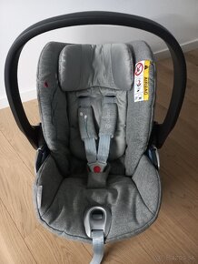 Vajíčko CYBEX Cloud Q KOI 2018 s adaptérmi - 2