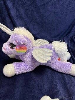 Jednorožec plyšová hračka 53cm dĺžka - 2