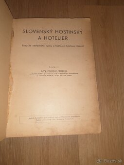 Slovenský hostinský a hoteliér - r.1943 - 2