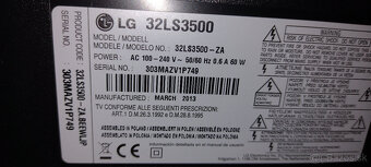Predám televízor LG 32ls3500 - 2