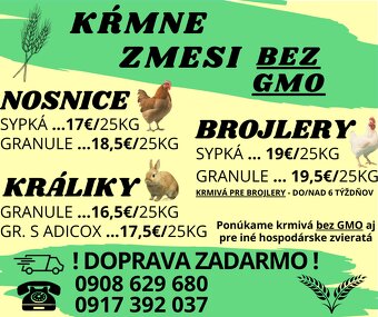 Kŕmne zmesky - 2