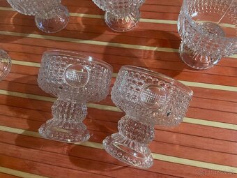 Retro dezertné poháre - Perlička - 2