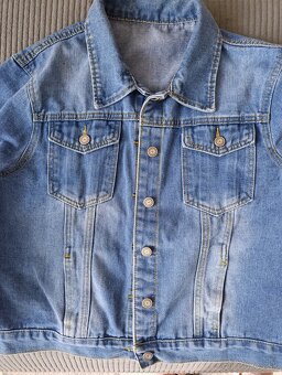 Nová dámska riflová bunda - 2