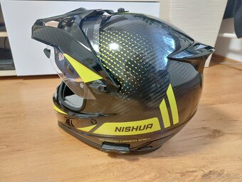 Prilba Enduro Carbon + Sena 3S Plus - 2