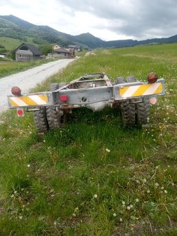 Preúprdám kompletný podvozok Praga PV3S V3S vhodný na vlečka - 2