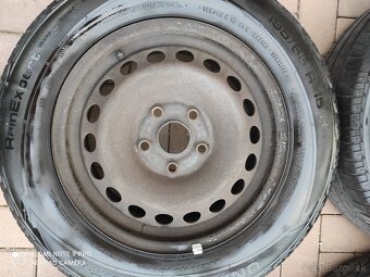 Plechové disky 5x112R15 originál Volkswagen Group - 2