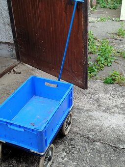 Jednoduchý prepravný prostriedok, ako aj zábavka záhradkárov - 2