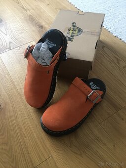Dr.Martens dámske kožené šlapky - 2