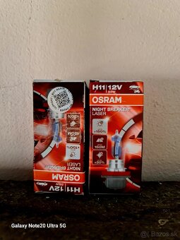 Osram ziarovky h 11 nové night breaker laser - 2