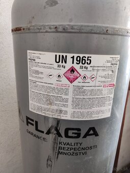 Plynová fľaša 33 kg - 2