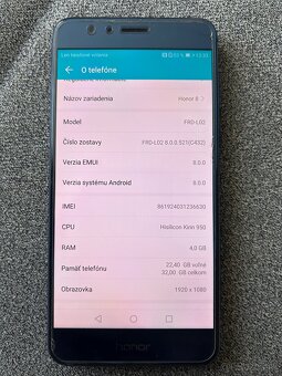 Honor 8 modrý - 2