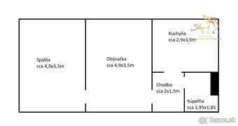 Na predaj 2-izbový byt – Popradská ulica, Košice – Terasa - 2
