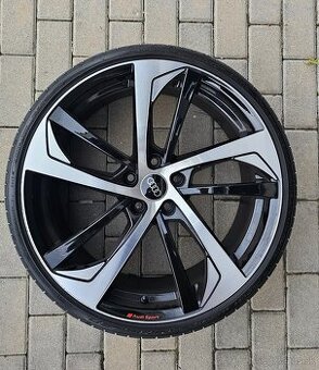 Alu disky na Audi 5x112 R20 s pneu 235/30 R20 Falken - 2