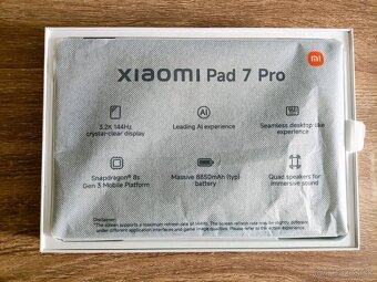 Tablet Xiaomi Pad 7 Pro 8GB / 256 GB - Rozbalený - 2