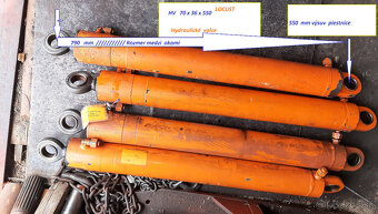 Hydraulické piesty aj pre LOCUST 752 - NOVÉ - 2