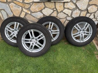 Zimne pneu Michelin Alpin5 215/65 R17 spolu s diskami DEZENT - 2