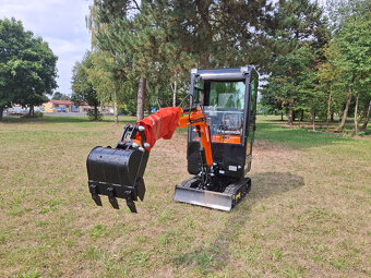 Minibagr HT1500 japonský motor Kubota - 2