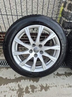 ALU AUDI 225/50 R17 Continental zimné - 2