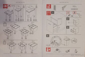 Vstavané separačné koše - 2
