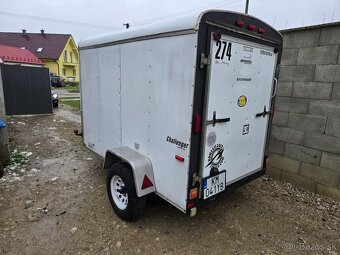 Americký prívesný vozík do 750kg - 2