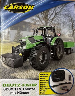 Detsky traktor Carson na ovladanie 80 eur - 2