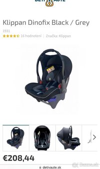 Klippan vajíčko do 13 kg - 2