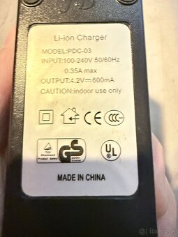 Liion nabíjačka - 2