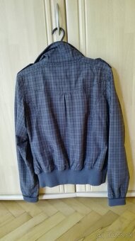Prechodná bundička/kabát -fischbone č-38 - 2