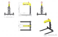 Paletový záves EF2-S-000 (Paletové vidly) - 2