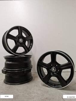 Alu disky Skoda Octavia,Superb,Kodiaq 5x112 R17 7J ET45 1229 - 2