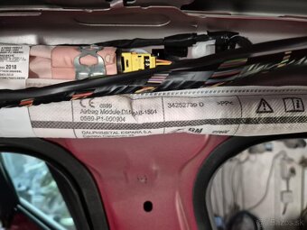 Opel Crossland lavy a pravy stropny airbag - 2