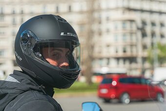 Odklápacia prilba LS2 FF908 Strobe II čierna matná - 2